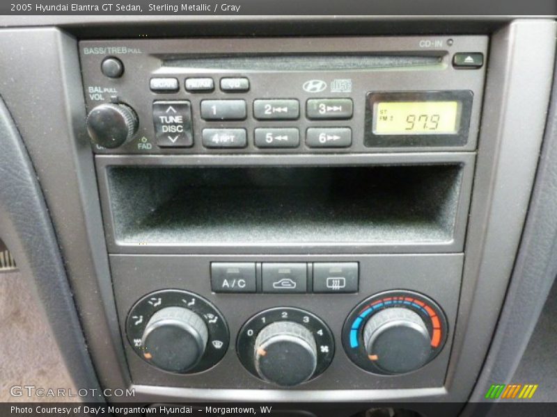 Sterling Metallic / Gray 2005 Hyundai Elantra GT Sedan
