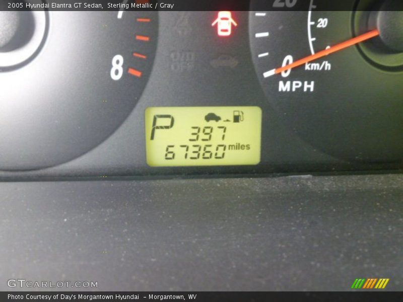 Sterling Metallic / Gray 2005 Hyundai Elantra GT Sedan