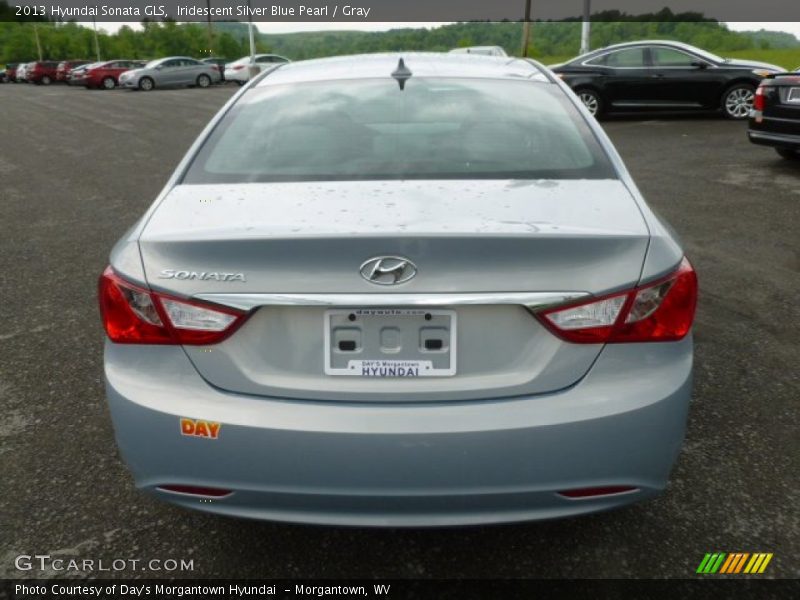 Iridescent Silver Blue Pearl / Gray 2013 Hyundai Sonata GLS