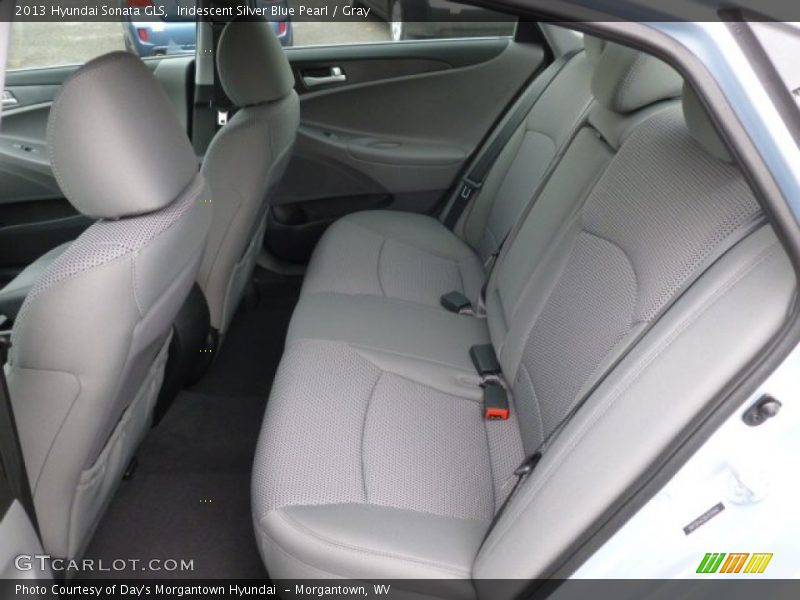 Iridescent Silver Blue Pearl / Gray 2013 Hyundai Sonata GLS