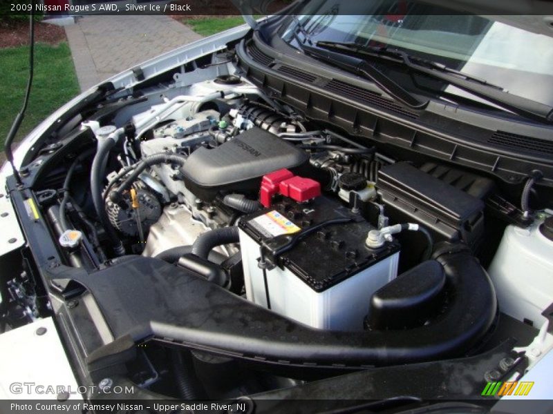 Silver Ice / Black 2009 Nissan Rogue S AWD
