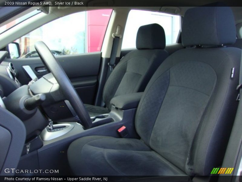 Silver Ice / Black 2009 Nissan Rogue S AWD