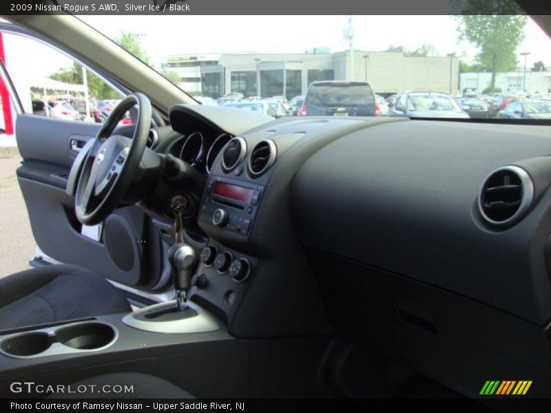 Silver Ice / Black 2009 Nissan Rogue S AWD