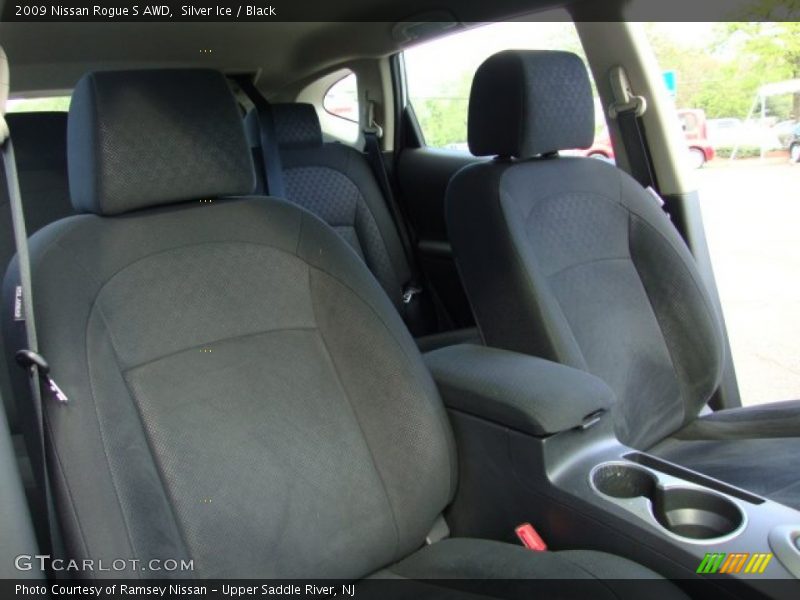Silver Ice / Black 2009 Nissan Rogue S AWD