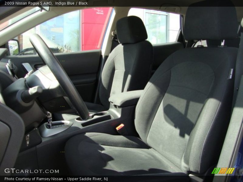 Indigo Blue / Black 2009 Nissan Rogue S AWD