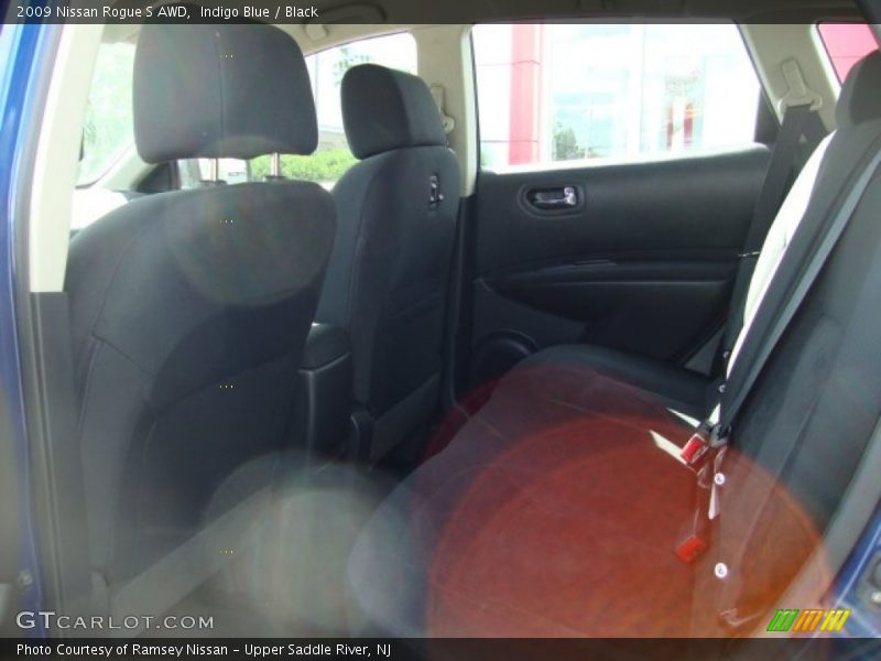 Indigo Blue / Black 2009 Nissan Rogue S AWD