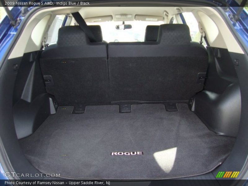 Indigo Blue / Black 2009 Nissan Rogue S AWD