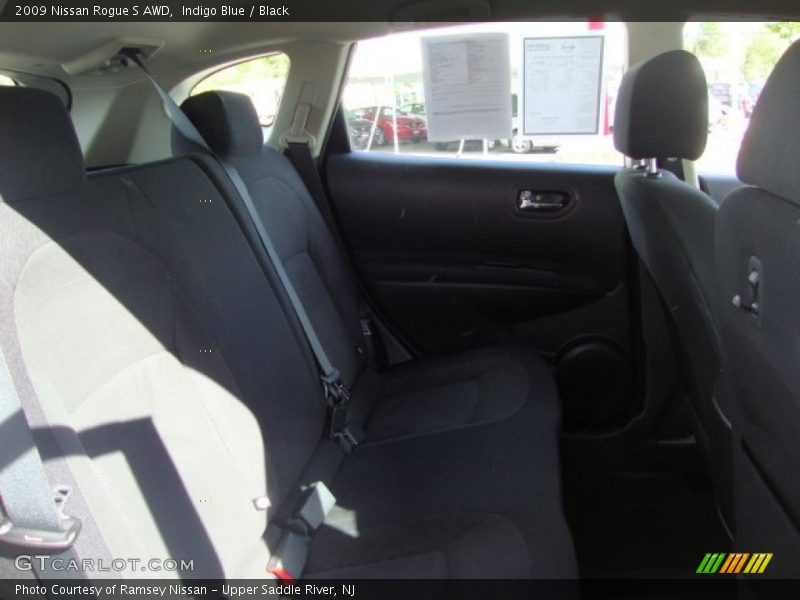 Indigo Blue / Black 2009 Nissan Rogue S AWD