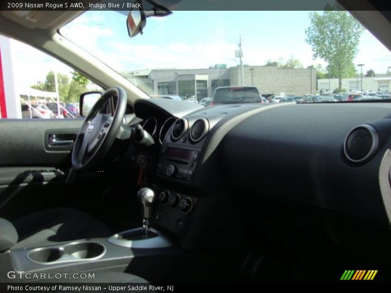 Indigo Blue / Black 2009 Nissan Rogue S AWD