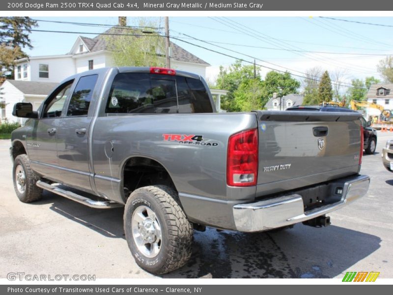 Mineral Gray Metallic / Medium Slate Gray 2006 Dodge Ram 2500 TRX4 Quad Cab 4x4