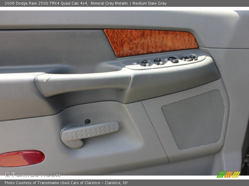Mineral Gray Metallic / Medium Slate Gray 2006 Dodge Ram 2500 TRX4 Quad Cab 4x4