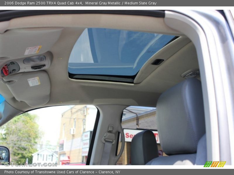 Mineral Gray Metallic / Medium Slate Gray 2006 Dodge Ram 2500 TRX4 Quad Cab 4x4