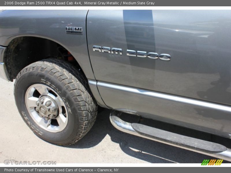Mineral Gray Metallic / Medium Slate Gray 2006 Dodge Ram 2500 TRX4 Quad Cab 4x4