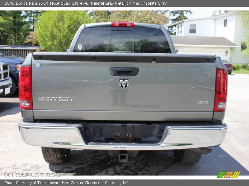 Mineral Gray Metallic / Medium Slate Gray 2006 Dodge Ram 2500 TRX4 Quad Cab 4x4