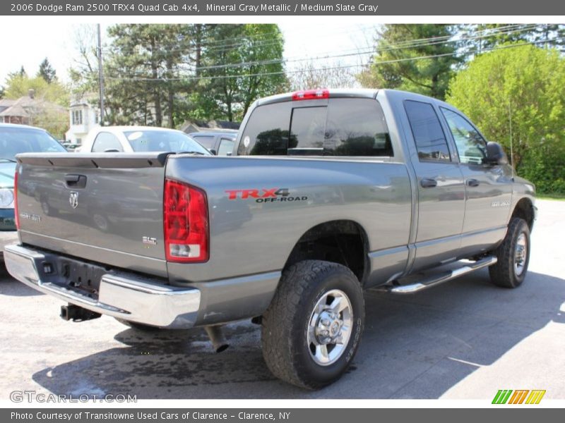 Mineral Gray Metallic / Medium Slate Gray 2006 Dodge Ram 2500 TRX4 Quad Cab 4x4