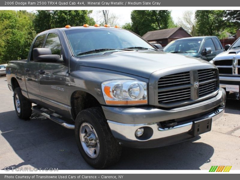 Mineral Gray Metallic / Medium Slate Gray 2006 Dodge Ram 2500 TRX4 Quad Cab 4x4