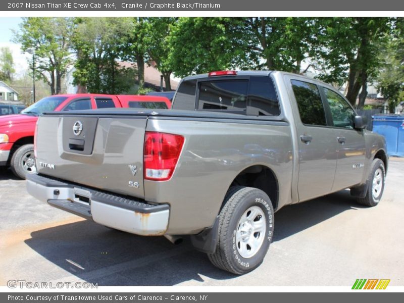 Granite / Graphite Black/Titanium 2007 Nissan Titan XE Crew Cab 4x4