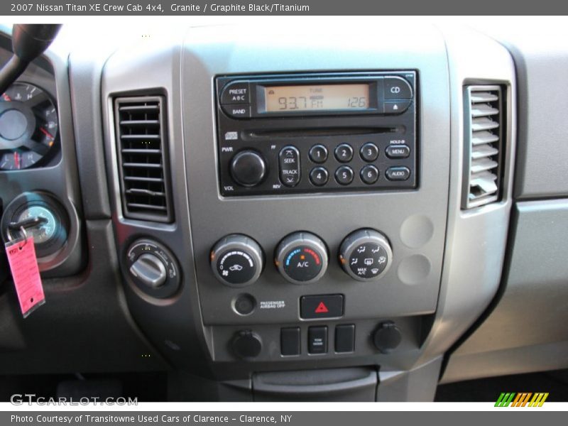 Granite / Graphite Black/Titanium 2007 Nissan Titan XE Crew Cab 4x4