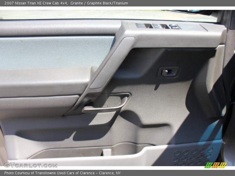 Granite / Graphite Black/Titanium 2007 Nissan Titan XE Crew Cab 4x4