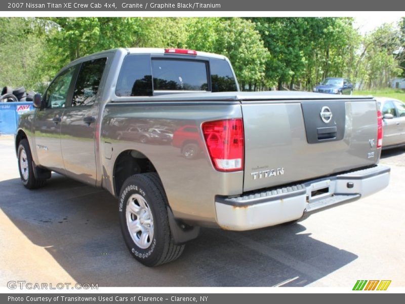 Granite / Graphite Black/Titanium 2007 Nissan Titan XE Crew Cab 4x4