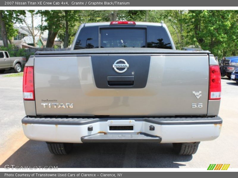Granite / Graphite Black/Titanium 2007 Nissan Titan XE Crew Cab 4x4
