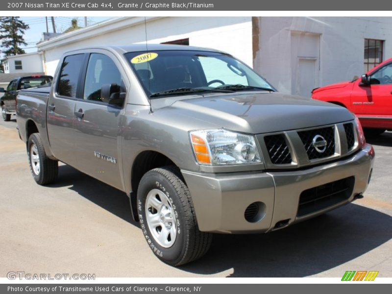 Granite / Graphite Black/Titanium 2007 Nissan Titan XE Crew Cab 4x4