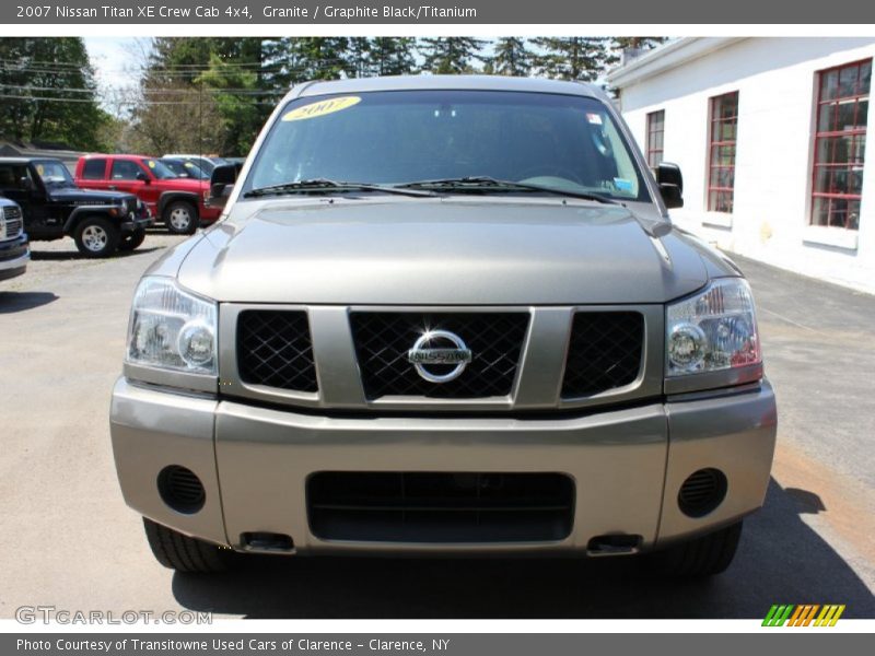 Granite / Graphite Black/Titanium 2007 Nissan Titan XE Crew Cab 4x4