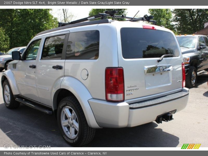 Bright Silver Metallic / Dark Slate Gray/Light Slate Gray 2007 Dodge Nitro SLT 4x4
