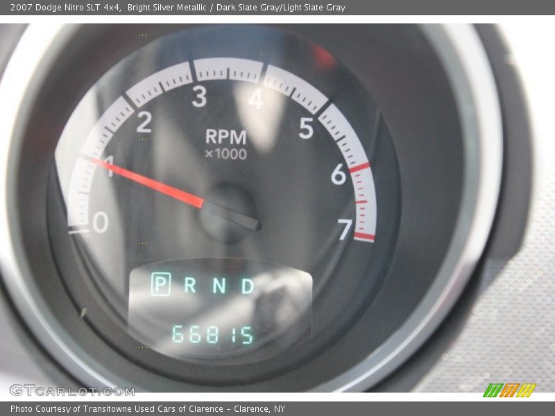 Bright Silver Metallic / Dark Slate Gray/Light Slate Gray 2007 Dodge Nitro SLT 4x4