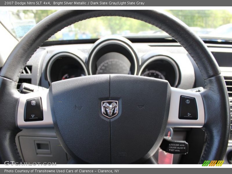 Bright Silver Metallic / Dark Slate Gray/Light Slate Gray 2007 Dodge Nitro SLT 4x4