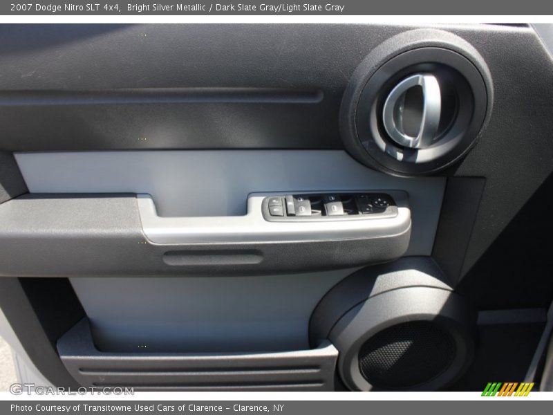 Bright Silver Metallic / Dark Slate Gray/Light Slate Gray 2007 Dodge Nitro SLT 4x4