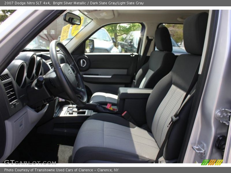 Bright Silver Metallic / Dark Slate Gray/Light Slate Gray 2007 Dodge Nitro SLT 4x4