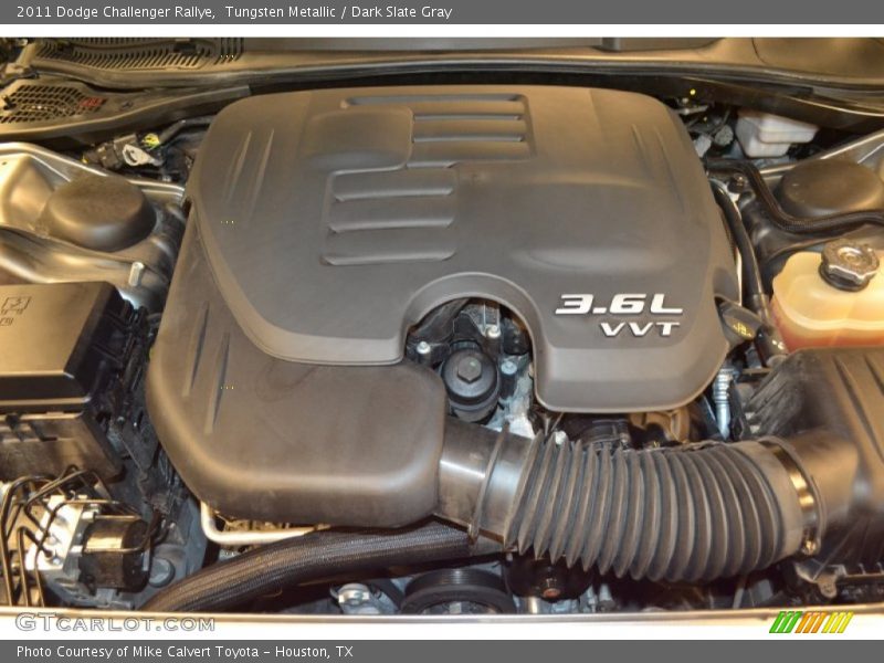Tungsten Metallic / Dark Slate Gray 2011 Dodge Challenger Rallye