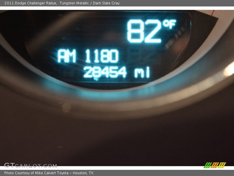 Tungsten Metallic / Dark Slate Gray 2011 Dodge Challenger Rallye