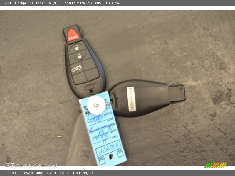 Tungsten Metallic / Dark Slate Gray 2011 Dodge Challenger Rallye
