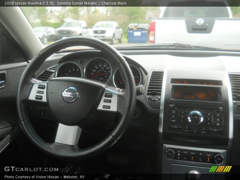 Sonoma Sunset Metallic / Charcoal Black 2008 Nissan Maxima 3.5 SE