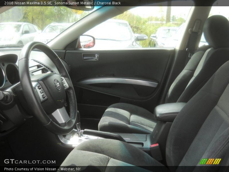Sonoma Sunset Metallic / Charcoal Black 2008 Nissan Maxima 3.5 SE