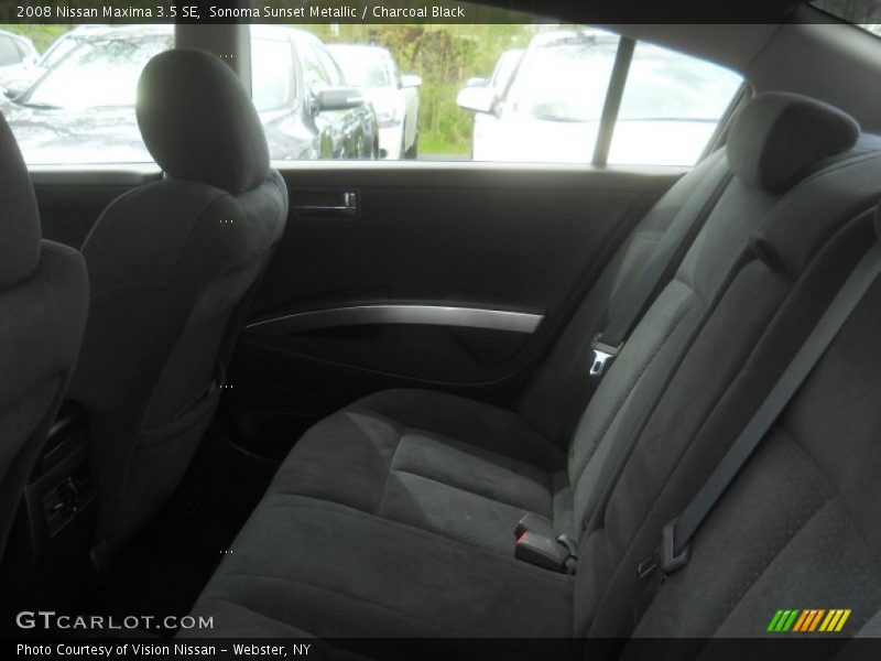 Sonoma Sunset Metallic / Charcoal Black 2008 Nissan Maxima 3.5 SE