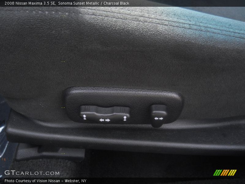 Sonoma Sunset Metallic / Charcoal Black 2008 Nissan Maxima 3.5 SE