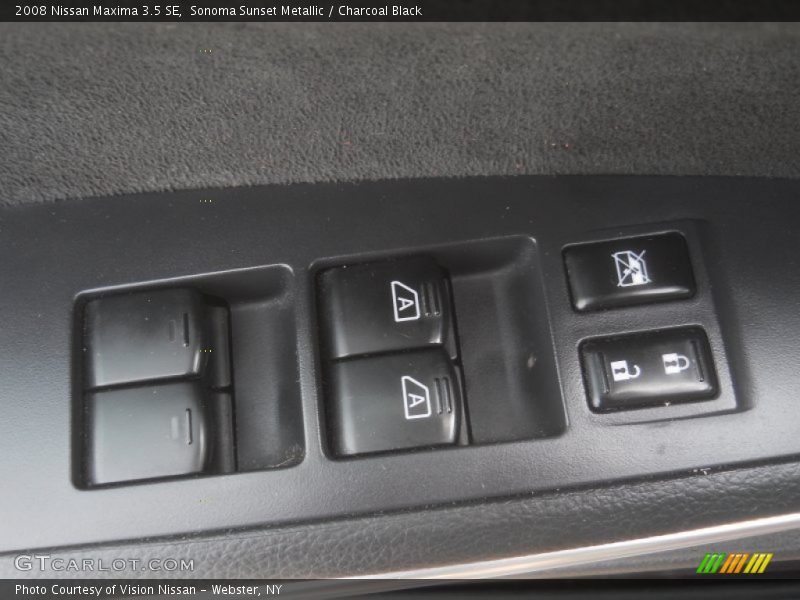 Sonoma Sunset Metallic / Charcoal Black 2008 Nissan Maxima 3.5 SE