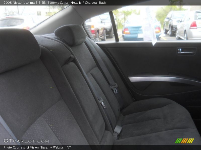 Sonoma Sunset Metallic / Charcoal Black 2008 Nissan Maxima 3.5 SE