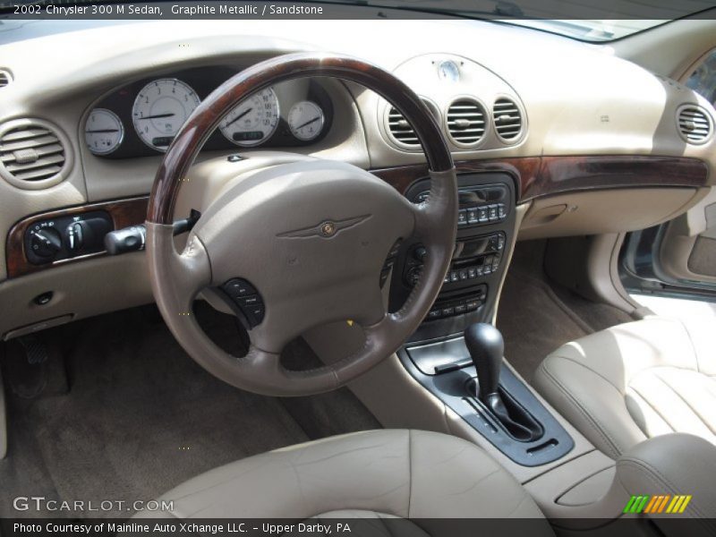 Graphite Metallic / Sandstone 2002 Chrysler 300 M Sedan