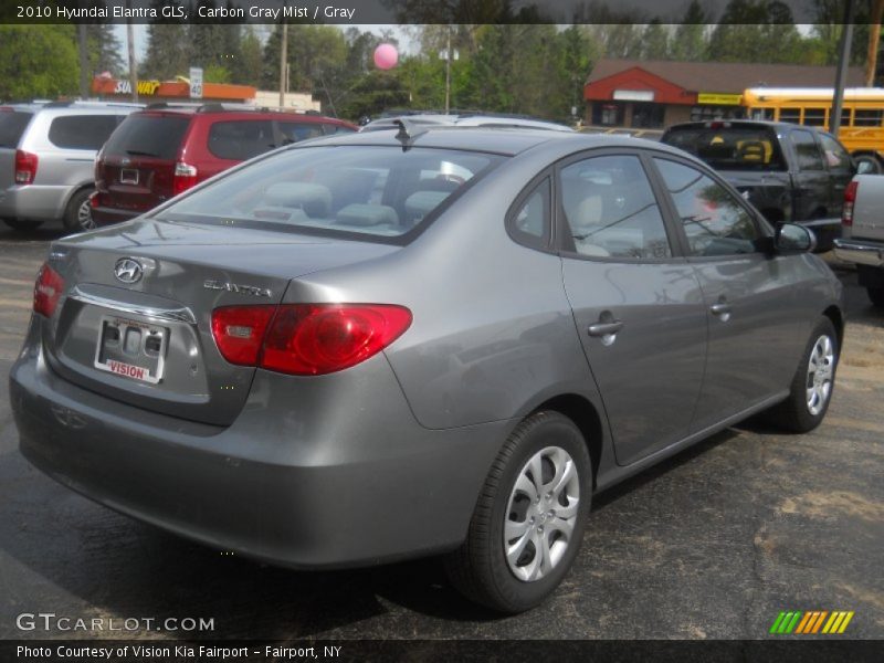 Carbon Gray Mist / Gray 2010 Hyundai Elantra GLS