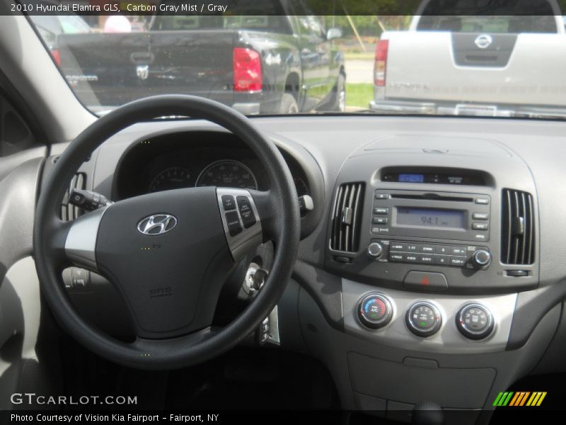 Carbon Gray Mist / Gray 2010 Hyundai Elantra GLS