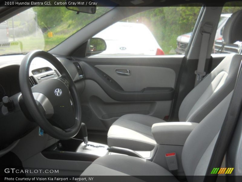 Carbon Gray Mist / Gray 2010 Hyundai Elantra GLS