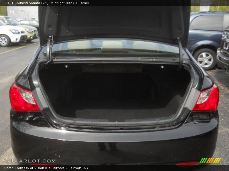 Midnight Black / Camel 2011 Hyundai Sonata GLS