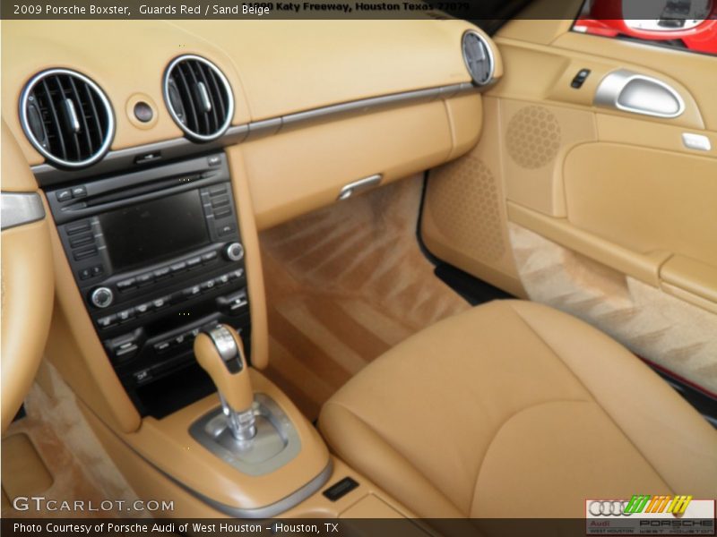 Guards Red / Sand Beige 2009 Porsche Boxster