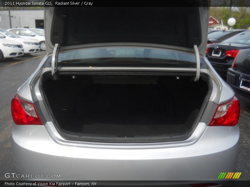 Radiant Silver / Gray 2011 Hyundai Sonata GLS