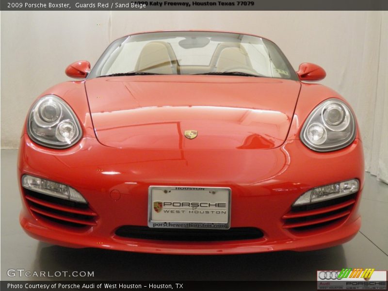 Guards Red / Sand Beige 2009 Porsche Boxster