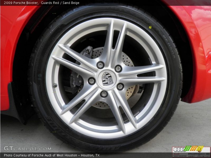 Guards Red / Sand Beige 2009 Porsche Boxster